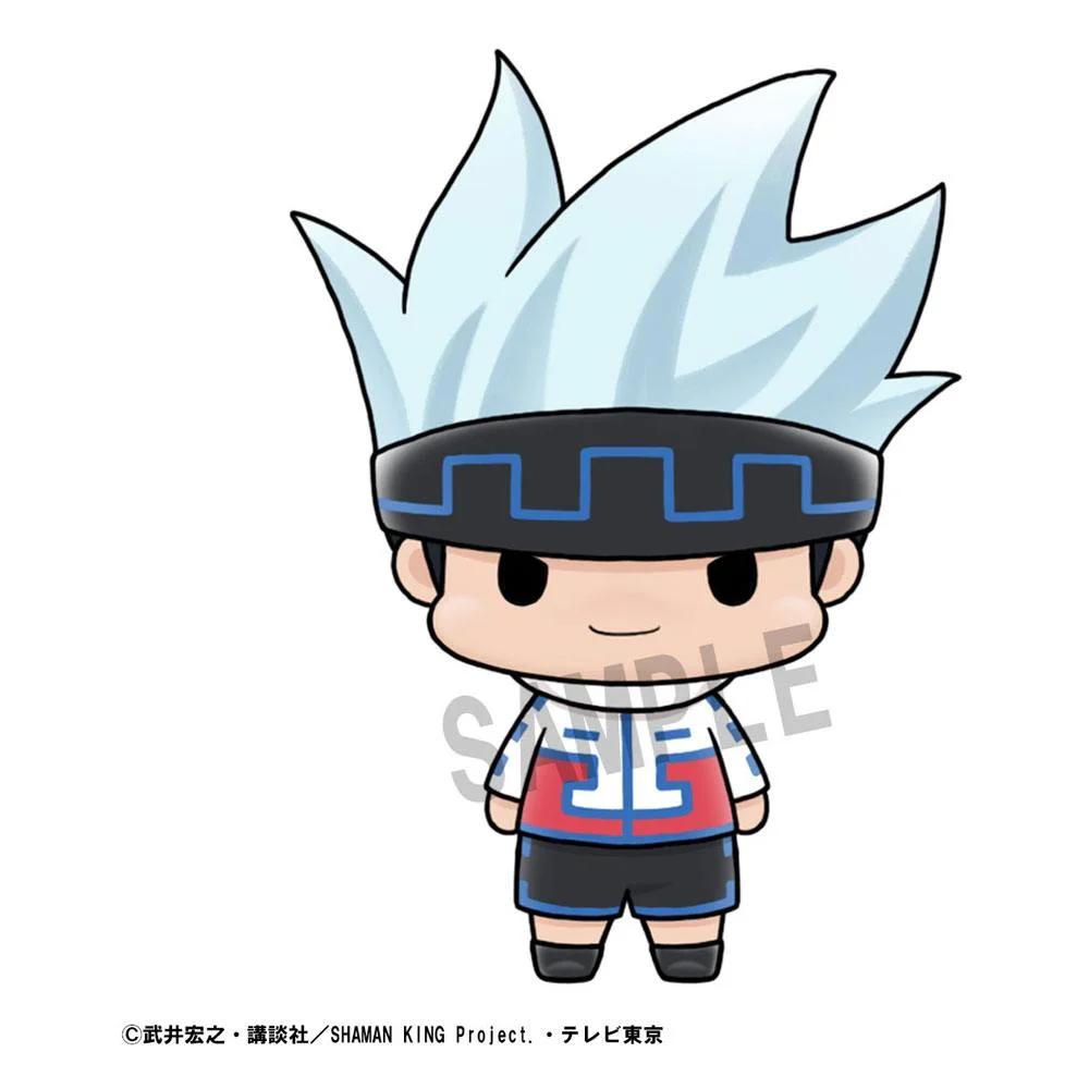 Shaman King Chokorin Mascot Series Trading Figure 5 cm Blind Box - 1 Unidade